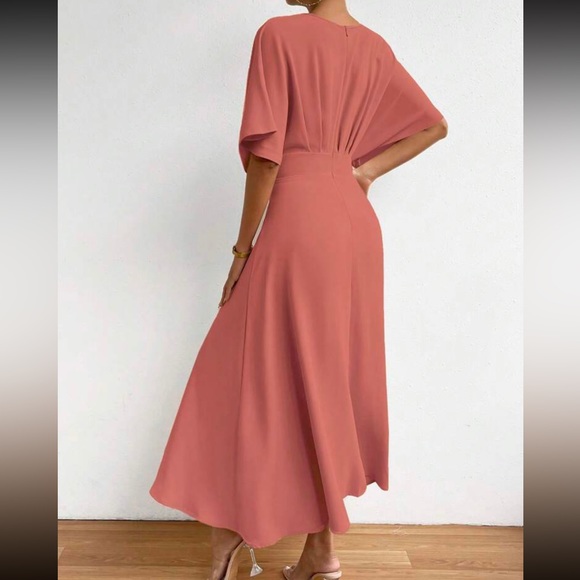 Boho batwing sleeve A line dress - Picture 2 of 6